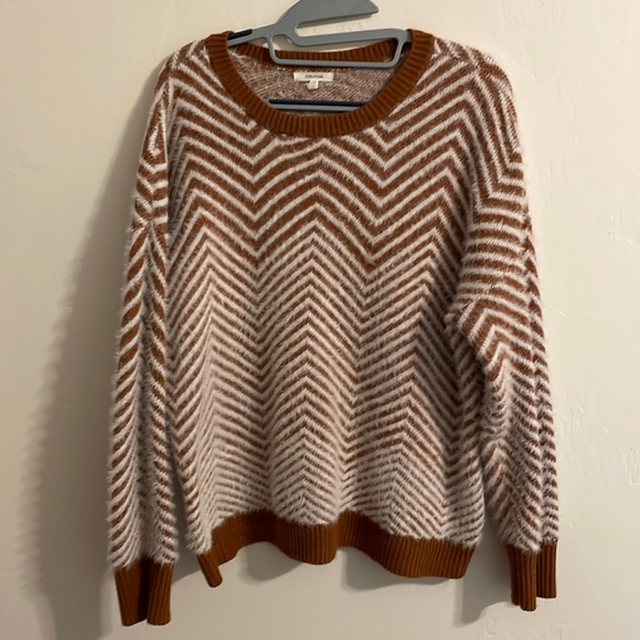 Maurices Sweaters - Maurices Chevron Eyelash Sweater